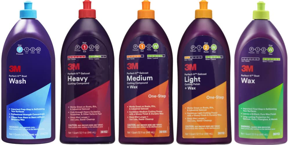 3M™ Perfect-It™ Gelcoat Compound + Polish 30345, 1 gal
