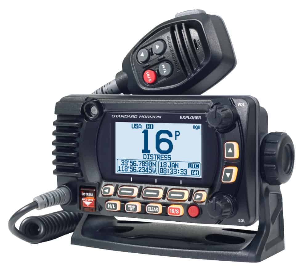 Standard Horizon Explorer Gx1850gps E Fixed Vhf 335 00 Bluemarinestore