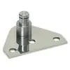 Uflex Stainless Steel Flat Mounting Bracket - bluemarinestore.com