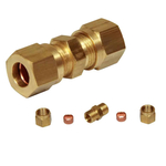 Brass Straight Compression Coupling - bluemarinestore.com