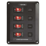 Blue Sea Systems BelowDeck Circuit Breaker Panel - bluemarinestore.com