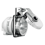 Hubbell Enchufe 230V de Acero Inoxidable - bluemarinestore.com