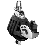 Lewmar Triple Synchro Block with Becket and Cam - bluemarinestore.com